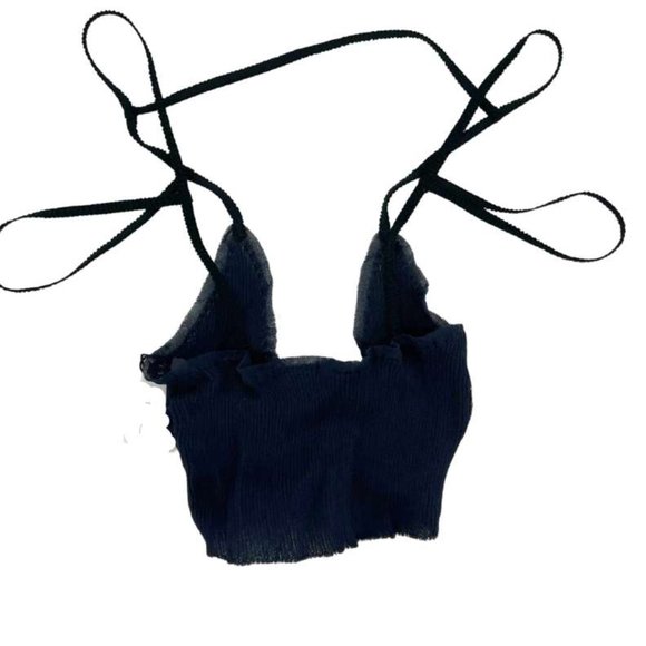 Jacquemus | Women's Le Bandeau Sognu Bra | Navy | Size 42 - Picture 2 of 3